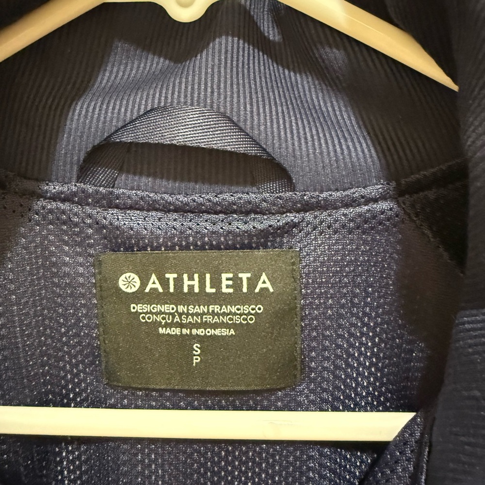 Athleta Women’s Blue Patterned Jacket - image 4